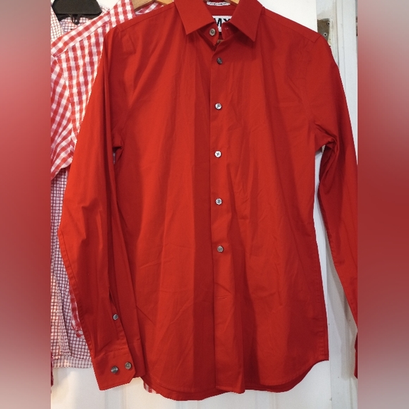 Zara,Gap,H&M Men's slim fit long sleeve dress shirts  Bundle sz Small - Picture 5 of 10